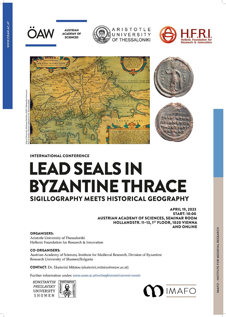 Poster Lead Seals in Byzantine Thrace