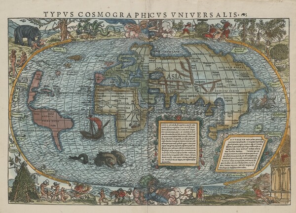 © Wikimedia/Public Domain. Grynaeus, Novus Orbis Regionum (1532 Basel) 