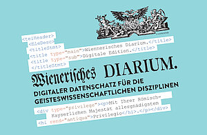 Logo Wienerisches Diarium – Digital data treasure for the humanities