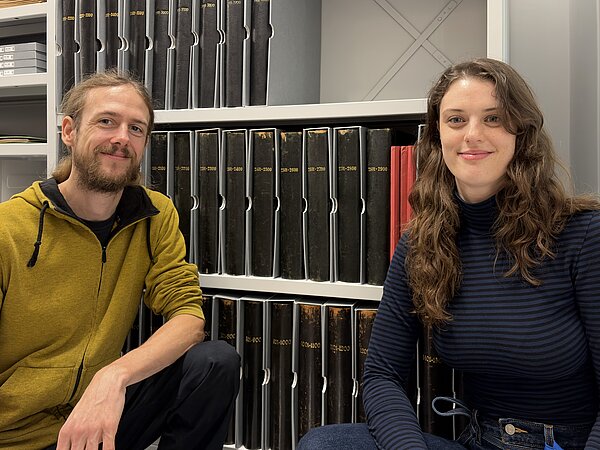 Foto von Merlin Alkuin Hochmeier und Leonie Zoe Bröders