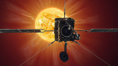 The Solar Orbiter at its first perihelion