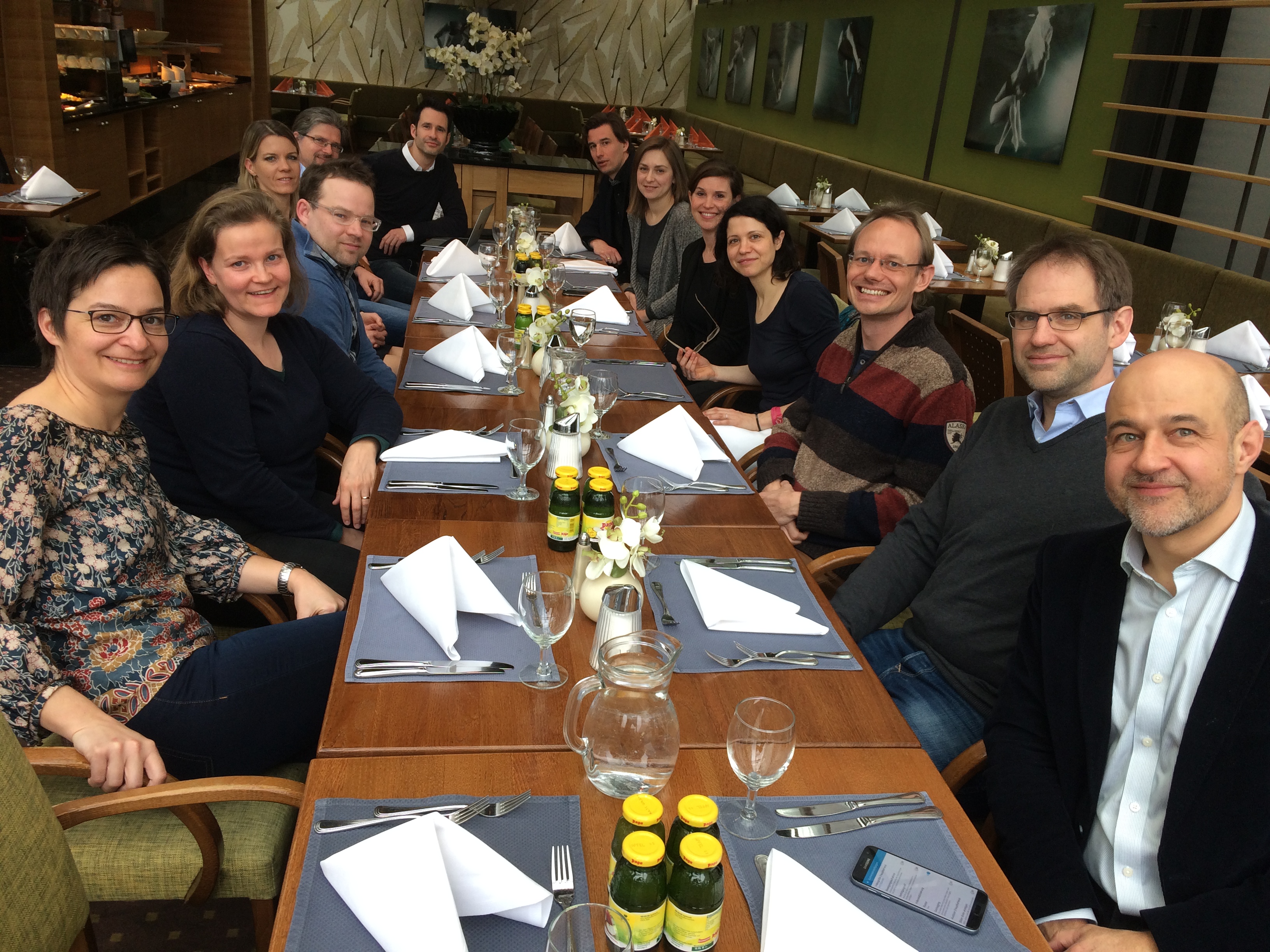Teilnehmer_innen beim Science Day