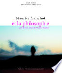 Blanchot et la Philosophie