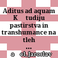 Aditus ad aquam : K študiju pastirstva in transhumance na tleh Velebita in Julijskih alp v antiki
