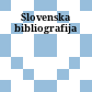 Slovenska bibliografija