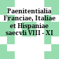 Paenitentialia Franciae, Italiae et Hispaniae saecvli VIII - XI