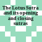 The Lotus Sutra : and its opening and closing sutras