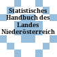 Statistisches Handbuch des Landes Niederösterreich