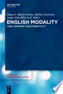 English Modality : : Core, Periphery and Evidentiality /