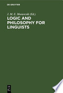 Logic and philosophy for linguists : : A book of readings /