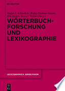 Wörterbuchforschung und Lexikographie /