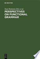 Perspectives on Functional Grammar /