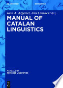Manual of Catalan Linguistics /