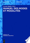 Manuel des modes et modalités /