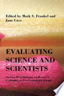 Evaluating Science and Scientists /