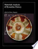 Materials analysis of Byzantine pottery