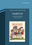 Habitus : : Norm und Transgression in Text und Bild /