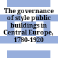 The governance of style : public buildings in Central Europe, 1780-1920