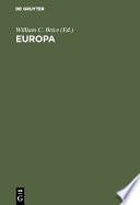 Europa : : Studien zur Geschichte und Epigraphik der frühen Aegaeis. Festschrift für Ernst Grumach /