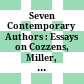 Seven Contemporary Authors : : Essays on Cozzens, Miller, West, Golding, Heller, Albee, and Powers /