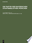 Die Papyri der Bayerischen Staatsbibliothek München.