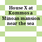 House X at Kommos : a Minoan mansion near the sea