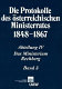 Die Ministerratsprotokolle Österreichs und der Österreichisch-Ungarischen Monarchie 1848 - 1918