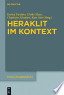 Heraklit im Kontext /