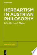 Herbartism in Austrian Philosophy /