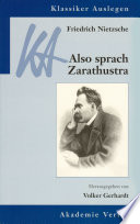 Friedrich Nietzsche: Also sprach Zarathustra /