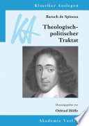 Spinoza: Theologisch-politischer Traktat /