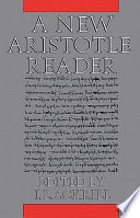 A New Aristotle Reader /