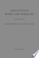 Aristoteles - Werk und Wirkung : : Paul Moraux gewidmet.