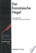 Der französische Hegel /