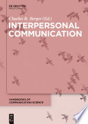 Interpersonal Communication /