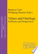 Values and Ontology : : Problems and Perspectives /