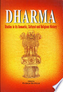 Dharma : studies in its semantic, cultural and religious history