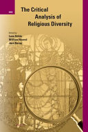 The critical analysis of religious diversity /