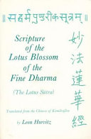 Scripture of the lotus blossom of the fine dharma (the Lotus Sūtra)