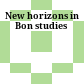 New horizons in Bon studies