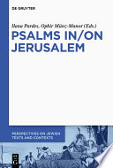 Psalms In/On Jerusalem /