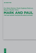 Mark and Paul. : comparative essays /
