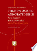 The new Oxford annotated Bible : : New Revised Standard Version : with the Apocrypha : an ecumenical study Bible /