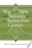 War in the Bible and terrorism in the twenty-first century