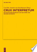 Crux interpretum : : Ein kritischer Rückblick auf das Werk von Eduard Schwartz /