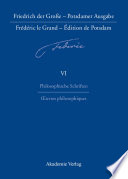 Friedrich der Große - Potsdamer Ausgabe Frédéric le Grand - Édition de Potsdam : : Werke in 12 Bänden, Französisch-Deutsch.