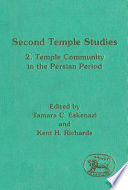 Second Temple studies.