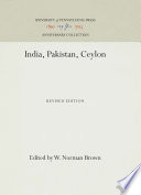 India, Pakistan, Ceylon /