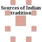 Sources of Indian tradition