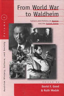 From World War to Waldheim : : culture and politics in Austria and the United States /